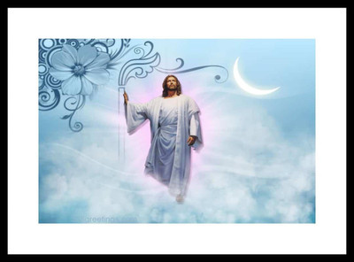 

Aabhaas Jesus Christ Wall Poster Fine Art Print(12 inch X 18 inch, Rolled)