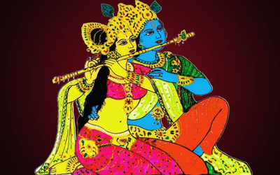 

Aabhaas Krishna Wall Poster Fine Art Print(12 inch X 18 inch, Rolled)