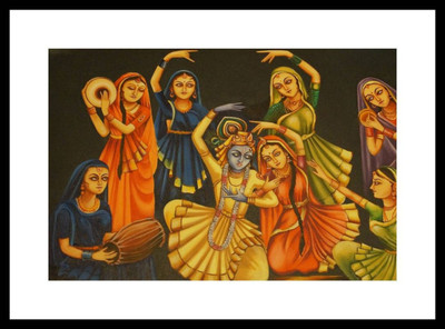

Aabhaas Krishna Wall Poster Fine Art Print(12 inch X 18 inch, Rolled)