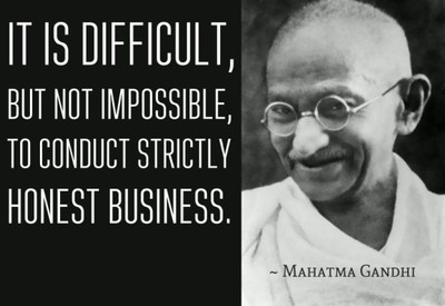 

Aabhaas Mahatma Gandhi Wall Poster Fine Art Print(12 inch X 18 inch, Rolled)