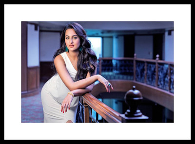 

Aabhaas Sonakshi Sinha Wall Poster Fine Art Print(12 inch X 18 inch, Rolled)