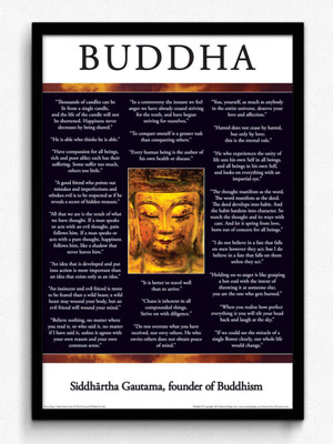 

Aabhaas Buddha Wall Poster Fine Art Print(12 inch X 18 inch, Rolled)