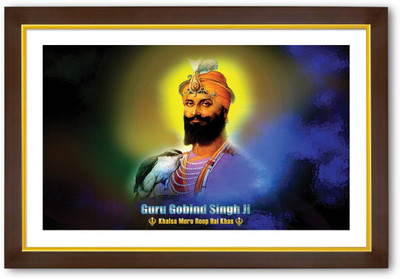 

Aabhaas Guru Gobind Singh Ji Wall Poster Fine Art Print(12 inch X 18 inch, Rolled)