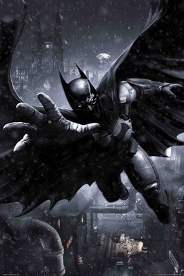

Akhuratha Batman Arkham Origins Fine Quality Wall Poster Paper Print(12 inch X 18 inch, Rolled)