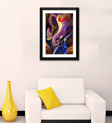 

Aabhaas Ganesha Wall Poster Fine Art Print(12 inch X 18 inch, Rolled)