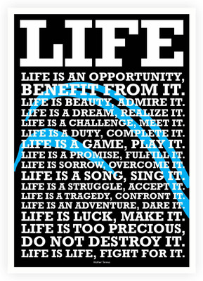 

Aabhaas Mother Teresa Wall Poster Fine Art Print(12 inch X 18 inch, Rolled)