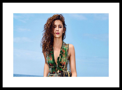 

Aabhaas Alia Bhatt Wall Poster Fine Art Print(12 inch X 18 inch, Rolled)
