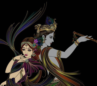 

Aabhaas Krishna Wall Poster Fine Art Print(12 inch X 18 inch, Rolled)