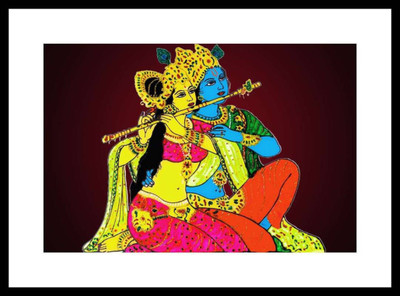 

Aabhaas Krishna Wall Poster Fine Art Print(12 inch X 18 inch, Rolled)