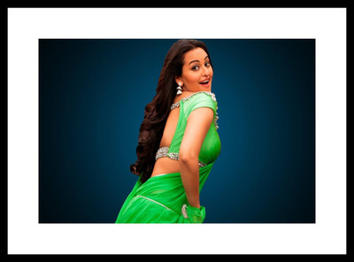 

Aabhaas Sonakshi Sinha Wall Poster Fine Art Print(12 inch X 18 inch, Rolled)