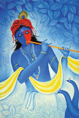 

Aabhaas Krishna Wall Poster Fine Art Print(12 inch X 18 inch, Rolled)