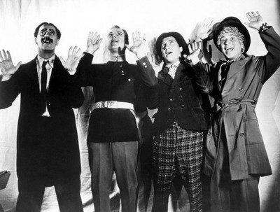 

Aabhaas Marx Brothers Wall Poster Fine Art Print(12 inch X 18 inch, Rolled)