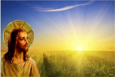 

Aabhaas Jesus Christ Wall Poster Fine Art Print(12 inch X 18 inch, Rolled)