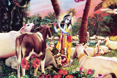 

Aabhaas Krishna Wall Poster Fine Art Print(12 inch X 18 inch, Rolled)