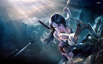 

Aabhaas Tomb Raider Wall Poster Fine Art Print(12 inch X 18 inch, Rolled)