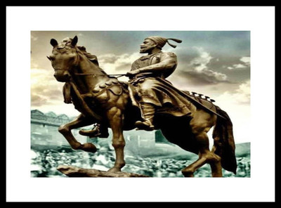 

Aabhaas Shivaji Wall Poster Fine Art Print(12 inch X 18 inch, Rolled)