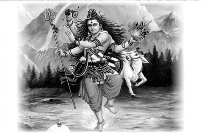 

Aabhaas Shiva Wall Poster Fine Art Print(12 inch X 18 inch, Rolled)