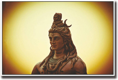 

Aabhaas Shiva Parvathi Wall Poster Fine Art Print(12 inch X 18 inch, Rolled)