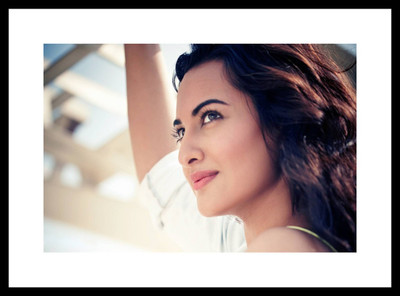 

Aabhaas Sonakshi Sinha Wall Poster Fine Art Print(12 inch X 18 inch, Rolled)