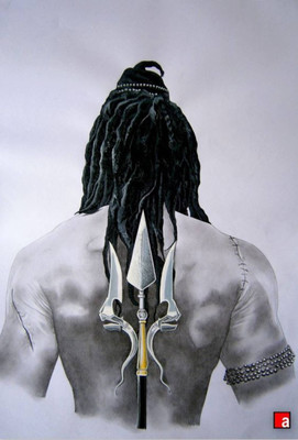 Aabhaas Shiva Wall Poster Fine Art Print(12 inch X 18 inch, Rolled)