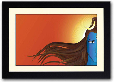 

Aabhaas Shiva Wall Poster Fine Art Print(12 inch X 18 inch, Rolled)