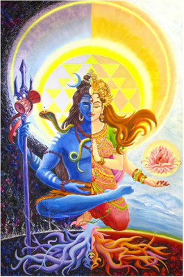 

Aabhaas Shiva Wall Poster Fine Art Print(12 inch X 18 inch, Rolled)