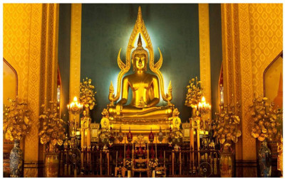 

Aabhaas Buddha Wall Poster Fine Art Print(12 inch X 18 inch, Rolled)