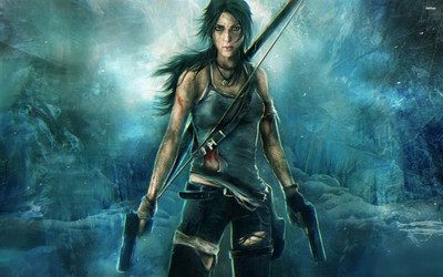 

Akhuratha Tomb Raider Fine Quality Wall Poster Paper Print(12 inch X 18 inch, Rolled)
