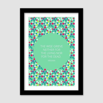 

Aabhaas Krishna Wall Poster Fine Art Print(12 inch X 18 inch, Rolled)