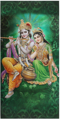 

Aabhaas Krishna Wall Poster Fine Art Print(12 inch X 18 inch, Rolled)