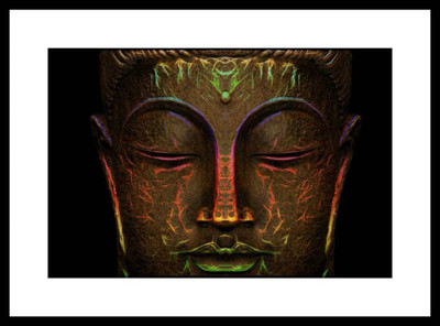 

Aabhaas Buddha Wall Poster Fine Art Print(12 inch X 18 inch, Rolled)