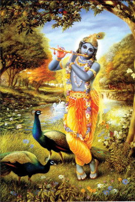 

Aabhaas Krishna Wall Poster Fine Art Print(12 inch X 18 inch, Rolled)