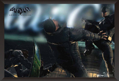 

Akhuratha Batman Arkham Origins Fine Quality Wall Poster Paper Print(12 inch X 18 inch, Rolled)