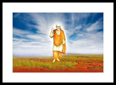 

Aabhaas Sai Baba Wall Poster Fine Art Print(12 inch X 18 inch, Rolled)