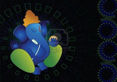

Aabhaas Ganesha Wall Poster Fine Art Print(12 inch X 18 inch, Rolled)