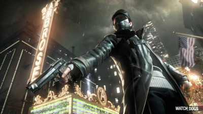 

Aabhaas Watch Dogs Wall Poster Fine Art Print(12 inch X 18 inch, Rolled)