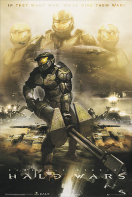 

Akhuratha Halo Wars Fine Quality Wall Poster Paper Print(12 inch X 18 inch, Rolled)