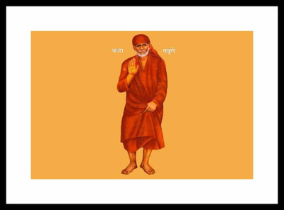 

Aabhaas Sai Baba Wall Poster Fine Art Print(12 inch X 18 inch, Rolled)