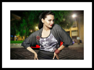 

Aabhaas Sonakshi Sinha Wall Poster Fine Art Print(12 inch X 18 inch, Rolled)
