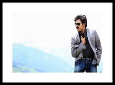 

Aabhaas Pawan Kalyan Wall Poster Fine Art Print(12 inch X 18 inch, Rolled)