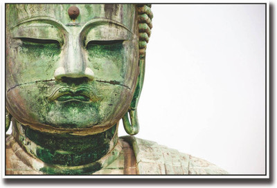 

Aabhaas Buddha Wall Poster Fine Art Print(12 inch X 18 inch, Rolled)