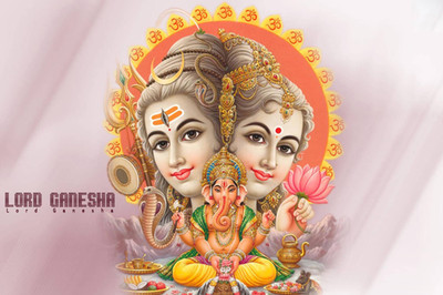 

Aabhaas Shiva Parvathi Wall Poster Fine Art Print(12 inch X 18 inch, Rolled)