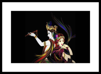 

Aabhaas Krishna Wall Poster Fine Art Print(12 inch X 18 inch, Rolled)