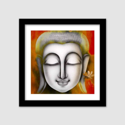 

Aabhaas Buddha Wall Poster Fine Art Print(12 inch X 18 inch, Rolled)