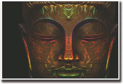 

Aabhaas Buddha Wall Poster Fine Art Print(12 inch X 18 inch, Rolled)