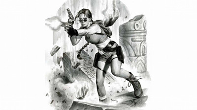

Aabhaas Tomb Raider Wall Poster Fine Art Print(12 inch X 18 inch, Rolled)