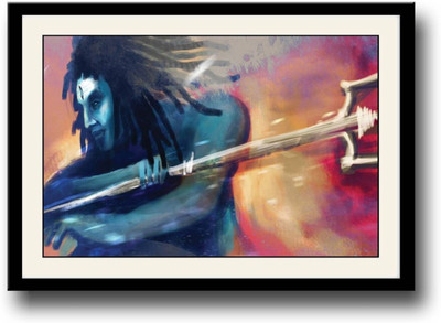 

Aabhaas Shiva Wall Poster Fine Art Print(12 inch X 18 inch, Rolled)