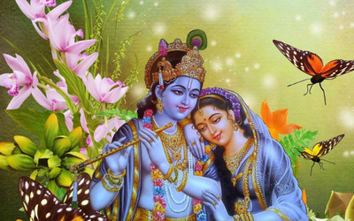 

Aabhaas Krishna Wall Poster Fine Art Print(12 inch X 18 inch, Rolled)