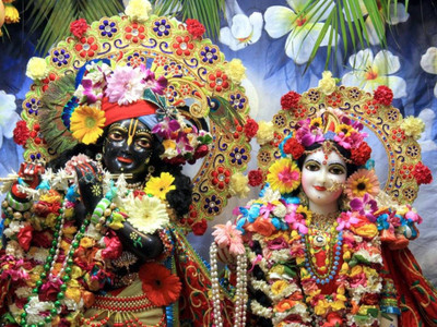 

Aabhaas Radha Krishna Wall Poster Fine Art Print(12 inch X 18 inch, Rolled)