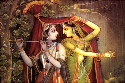 

Aabhaas Krishna Wall Poster Fine Art Print(12 inch X 18 inch, Rolled)
